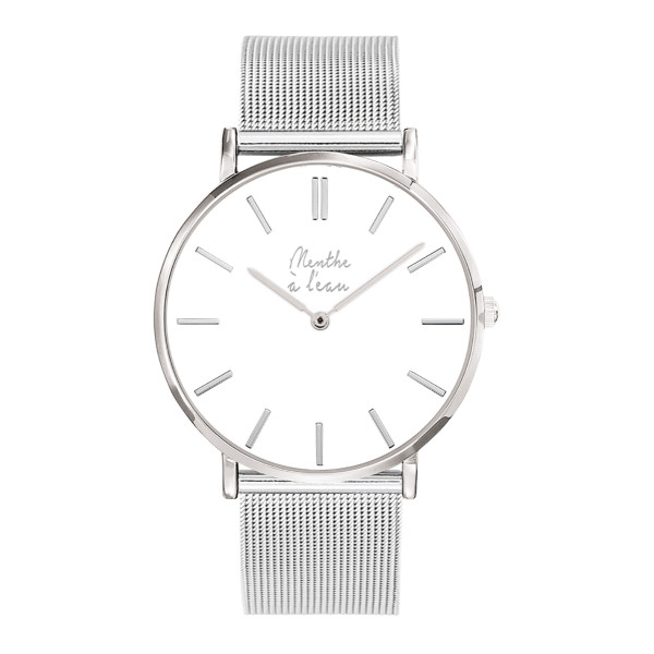 la milanaise chromée F blanc-H