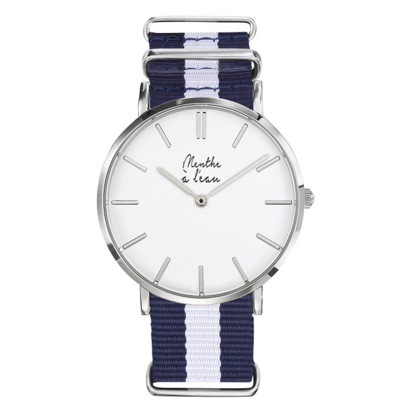 la résistante bleu blanc B chromé-H